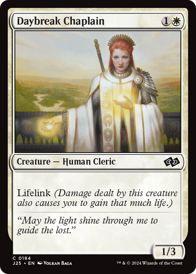 Daybreak Chaplain [Foundations Jumpstart] - The Mythic Store | 24h Order Processing