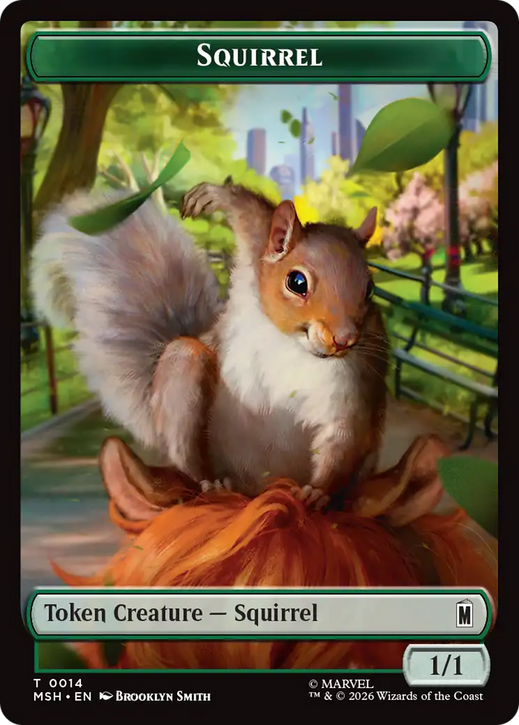 The Void // Squirrel Double-Sided Token [Marvel Super Heroes Tokens] - The Mythic Store | 24h Order Processing