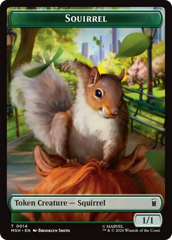 The Void // Squirrel Double-Sided Token [Marvel Super Heroes Tokens] - The Mythic Store | 24h Order Processing