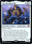 Ao, the Dawn Sky [Kamigawa: Neon Dynasty Prerelease Promos] - The Mythic Store | 24h Order Processing