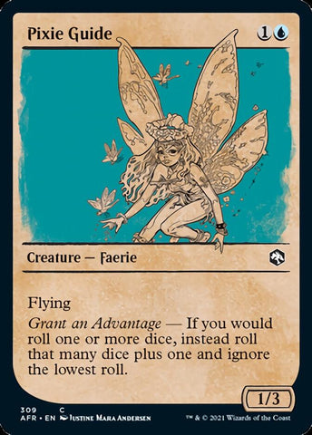 Pixie Guide (Showcase) [Dungeons & Dragons: Adventures in the Forgotten Realms] - The Mythic Store | 24h Order Processing