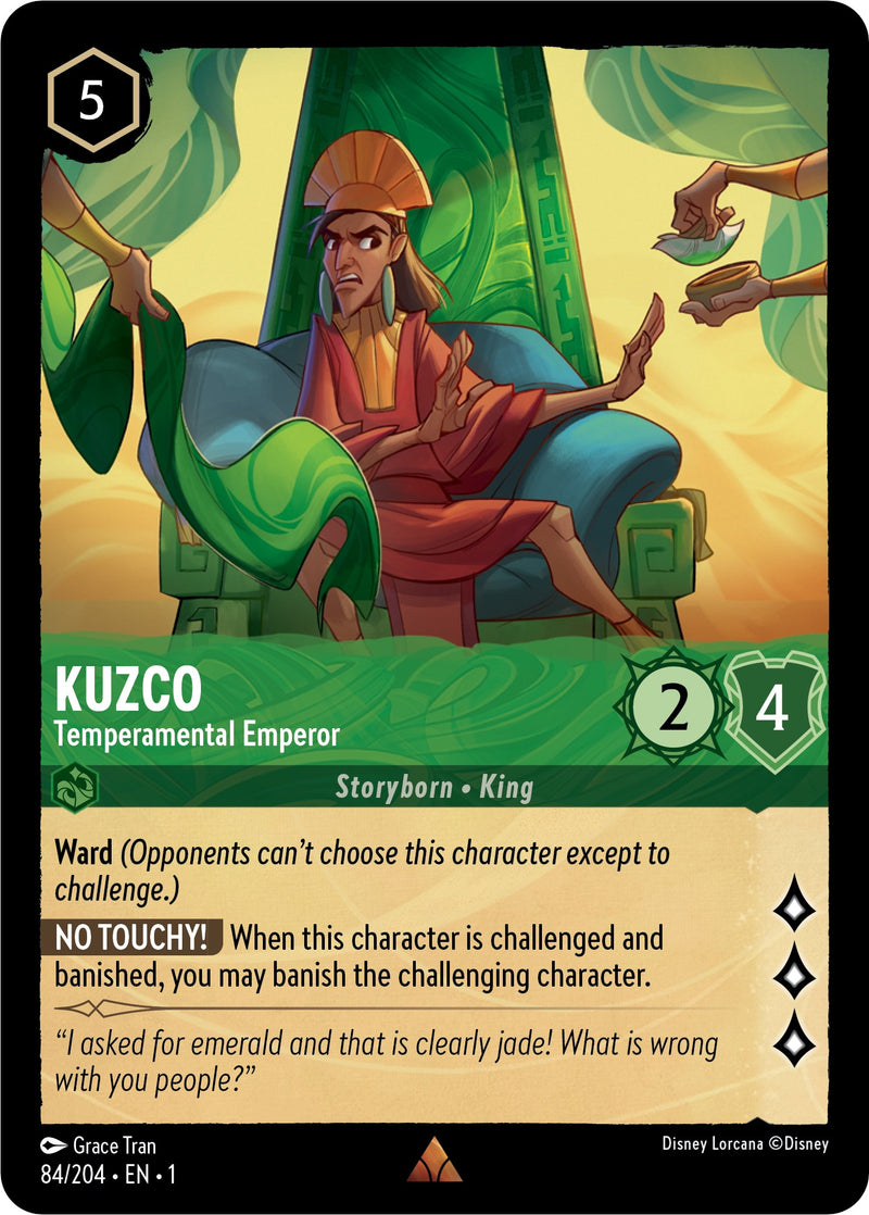 Kuzco - Temperamental Emperor (84/204) [The First Chapter] - The Mythic Store | 24h Order Processing