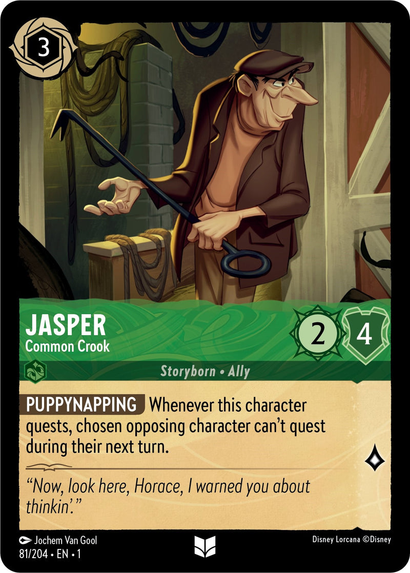 Jasper - Common Crook (81/204) [The First Chapter] - The Mythic Store | 24h Order Processing