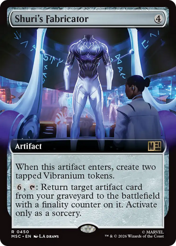 Shuri's Fabricator (Extended Art) [Marvel Super Heroes Commander] - The Mythic Store | 24h Order Processing
