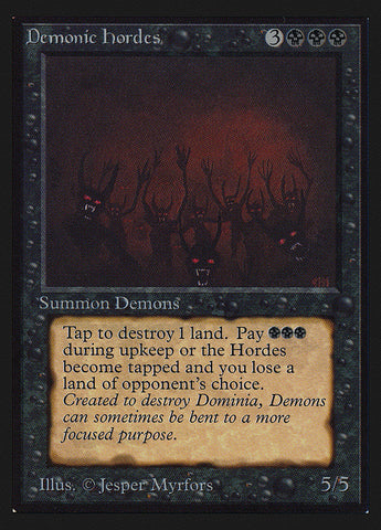 Demonic Hordes [International Collectors' Edition] - The Mythic Store | 24h Order Processing