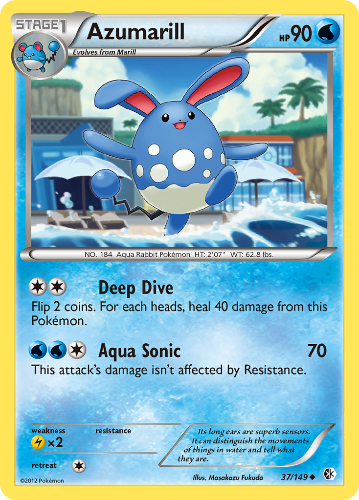 Azumarill (37/149) [Black & White: Boundaries Crossed] - The Mythic Store | 24h Order Processing