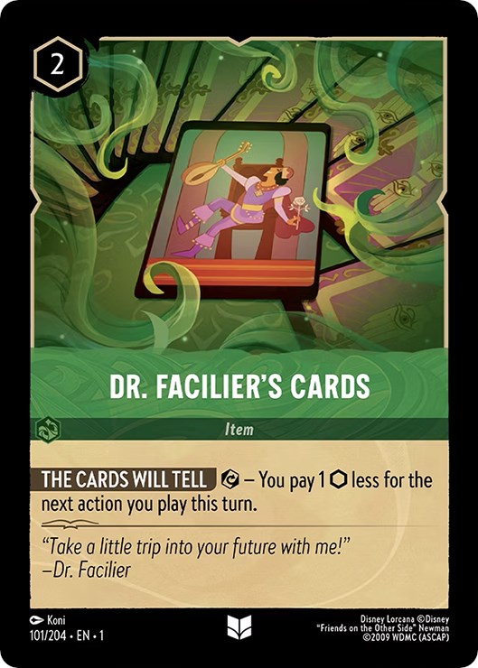 Dr. Facilier's Cards (101/204) [The First Chapter] - The Mythic Store | 24h Order Processing