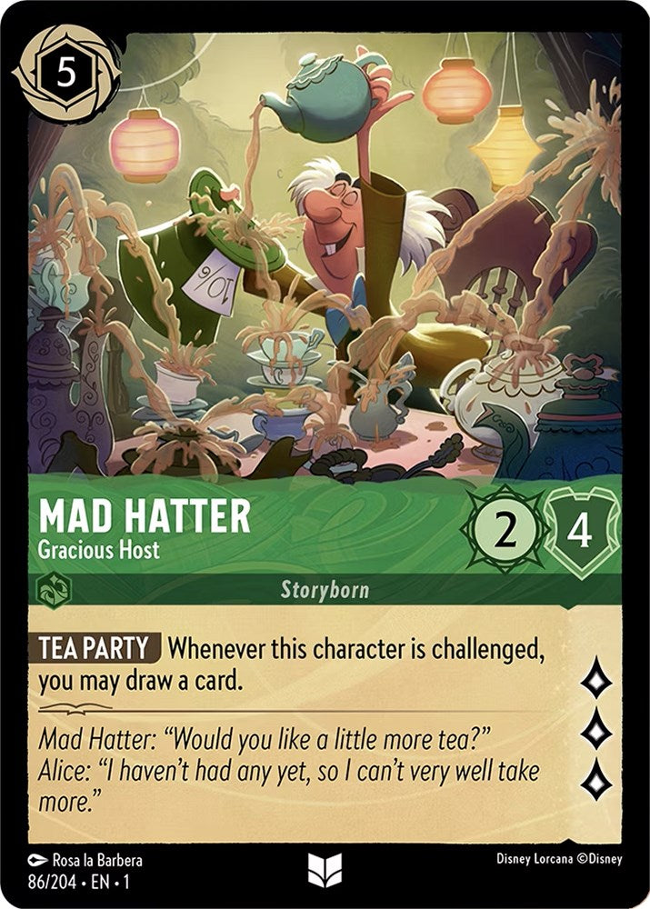 Mad Hatter - Gracious Host (86/204) [The First Chapter] - The Mythic Store | 24h Order Processing