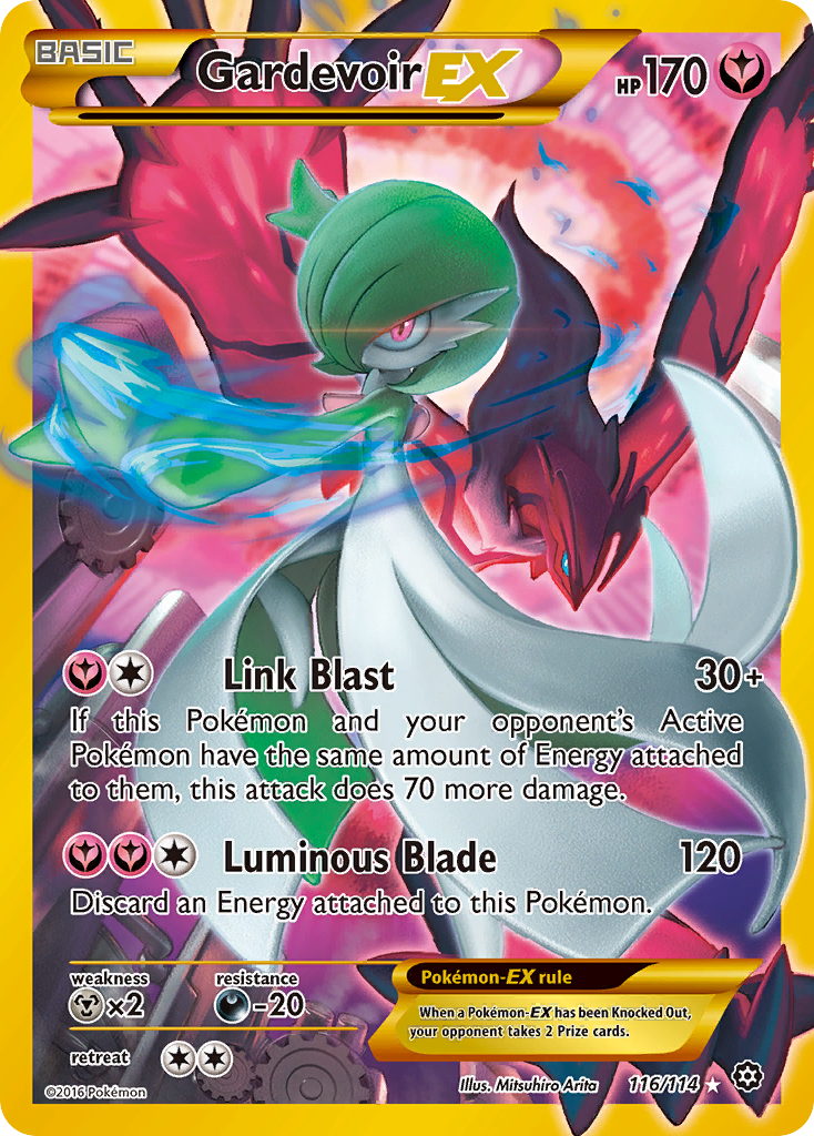 Gardevoir EX (116/114) [XY: Steam Siege] - The Mythic Store | 24h Order Processing