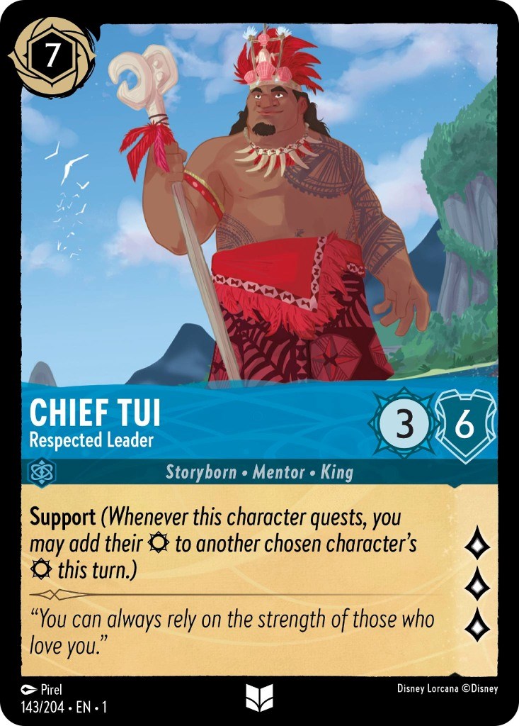 Chief Tui - Respected Leader (143/204) [The First Chapter] - The Mythic Store | 24h Order Processing