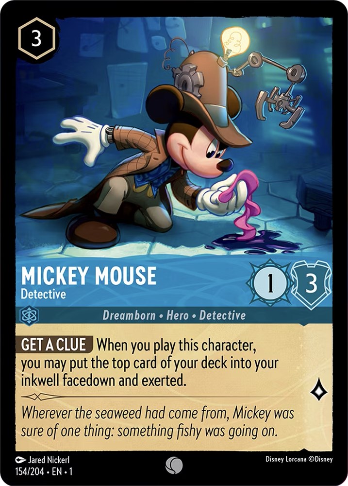 Mickey Mouse - Detective (154/204) [The First Chapter] - The Mythic Store | 24h Order Processing