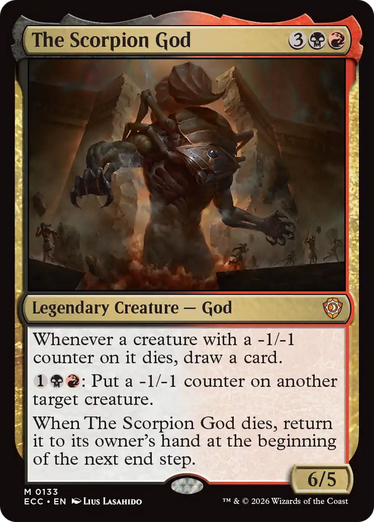 The Scorpion God [Lorwyn Eclipsed Commander] - The Mythic Store | 24h Order Processing