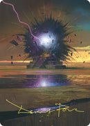 Return to Dust Art Card (Gold-Stamped Signature) [Commander Masters Art Series] - The Mythic Store | 24h Order Processing