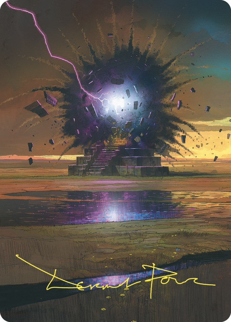 Return to Dust Art Card (Gold-Stamped Signature) [Commander Masters Art Series] - The Mythic Store | 24h Order Processing