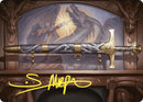 Ancestral Blade Art Card (Gold-Stamped Signature) [Commander Masters Art Series] - The Mythic Store | 24h Order Processing