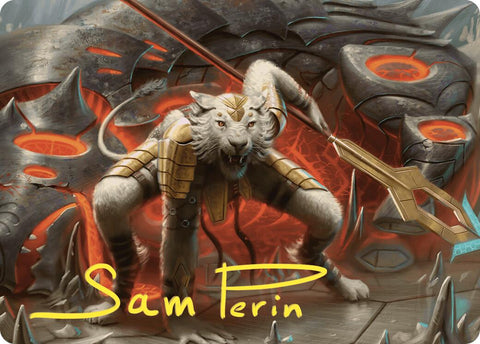 Sunspear Shikari Art Card (Gold-Stamped Signature) [Commander Masters Art Series] - The Mythic Store | 24h Order Processing