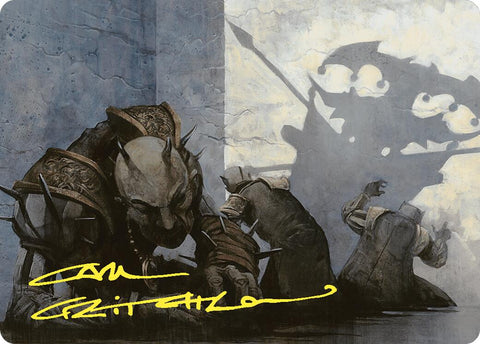 Decree of Pain Art Card (Gold-Stamped Signature) [Commander Masters Art Series] - The Mythic Store | 24h Order Processing