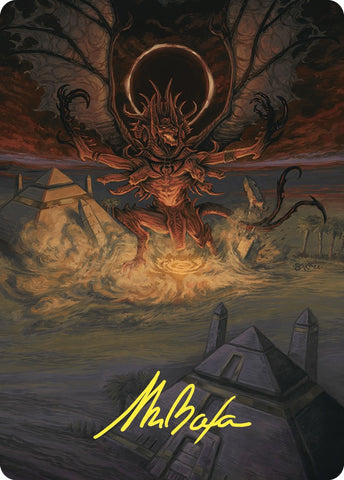 Dread Return Art Card (Gold-Stamped Signature) [Commander Masters Art Series] - The Mythic Store | 24h Order Processing