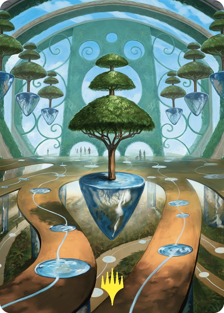 Rejuvenating Springs Art Card (Gold-Stamped) [Commander Masters Art Series] - The Mythic Store | 24h Order Processing