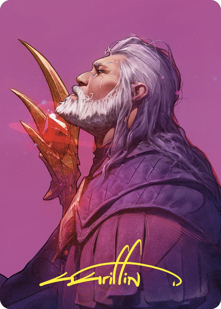 Urza, Lord High Artificer Art Card (Gold-Stamped Signature) [Commander Masters Art Series] - The Mythic Store | 24h Order Processing