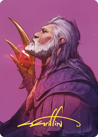 Urza, Lord High Artificer Art Card (Gold-Stamped Signature) [Commander Masters Art Series] - The Mythic Store | 24h Order Processing