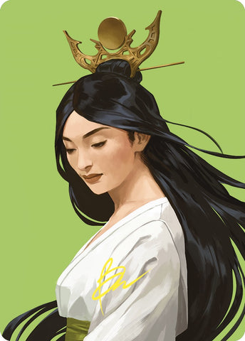 Azusa, Lost but Seeking Art Card (Gold-Stamped Signature) [Commander Masters Art Series] - The Mythic Store | 24h Order Processing