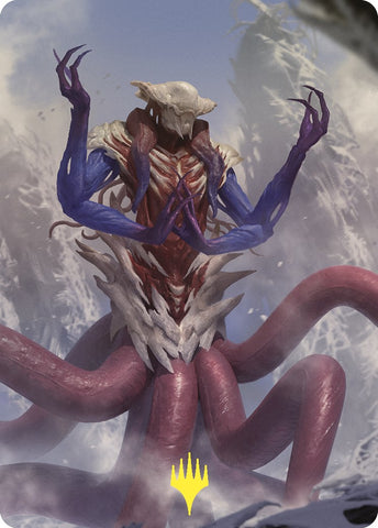 Zhulodok, Void Gorger Art Card (Gold-Stamped) [Commander Masters Art Series] - The Mythic Store | 24h Order Processing