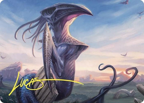 Sentinel Sliver Art Card (Gold-Stamped Signature) [Commander Masters Art Series] - The Mythic Store | 24h Order Processing