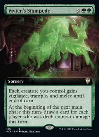 Vivien's Stampede (Extended Art) [Streets of New Capenna Commander] - The Mythic Store | 24h Order Processing