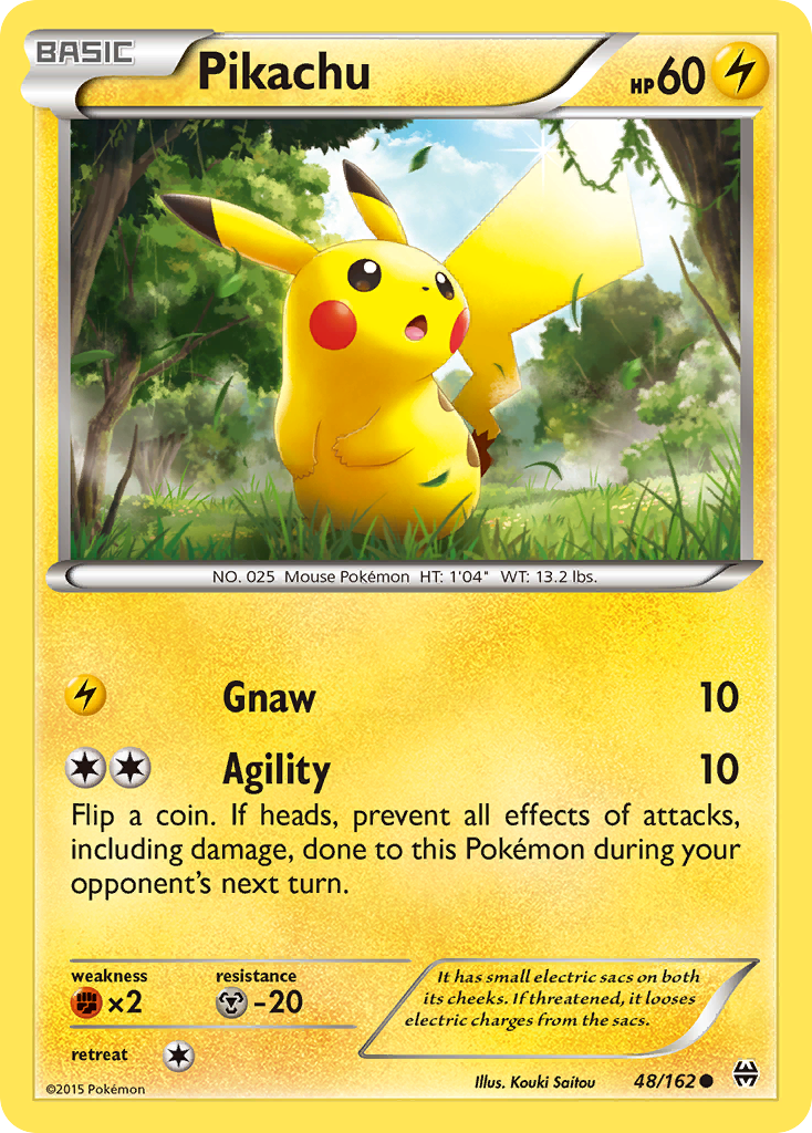 Pikachu (48/162) [XY: BREAKthrough] - The Mythic Store | 24h Order Processing