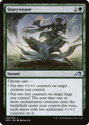 Storyweave [Kamigawa: Neon Dynasty] - The Mythic Store | 24h Order Processing