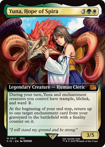 Yuna, Hope of Spira (Extended Art) [FINAL FANTASY] - The Mythic Store | 24h Order Processing