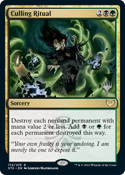 Culling Ritual (Promo Pack) [Strixhaven: School of Mages Promos] - The Mythic Store | 24h Order Processing