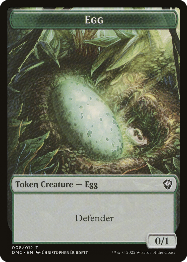 Treasure // Egg Double-Sided Token [Secret Lair Drop Series] - The Mythic Store | 24h Order Processing