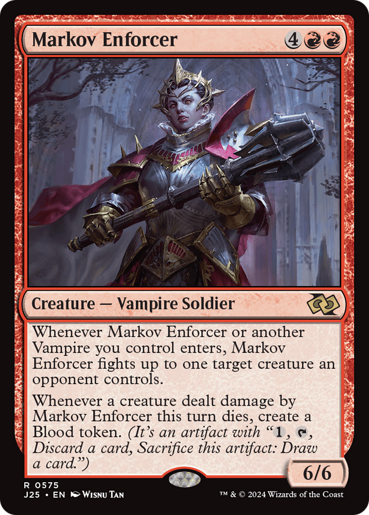 Markov Enforcer [Foundations Jumpstart] - The Mythic Store | 24h Order Processing