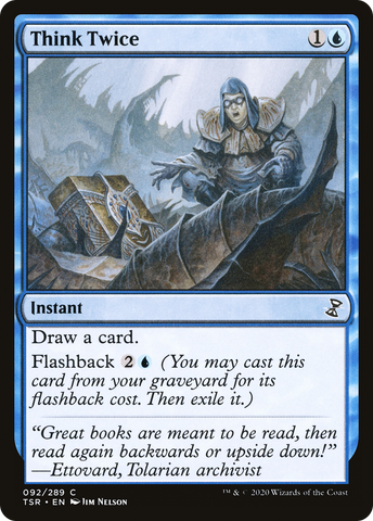 Think Twice [Time Spiral Remastered] - The Mythic Store | 24h Order Processing