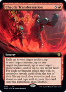 Chaotic Transformation (Extended Art) [Dominaria United] - The Mythic Store | 24h Order Processing