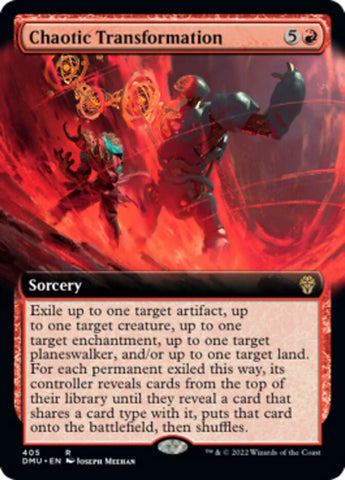Chaotic Transformation (Extended Art) [Dominaria United] - The Mythic Store | 24h Order Processing