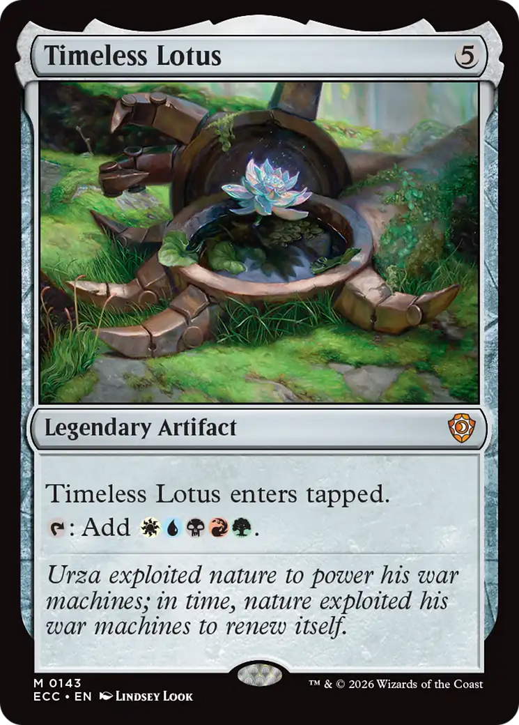 Timeless Lotus [Lorwyn Eclipsed Commander] - The Mythic Store | 24h Order Processing
