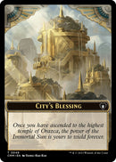 City's Blessing // Emblem - Teferi, Temporal Archmage Double-Sided Token [Commander Masters Tokens] - The Mythic Store | 24h Order Processing