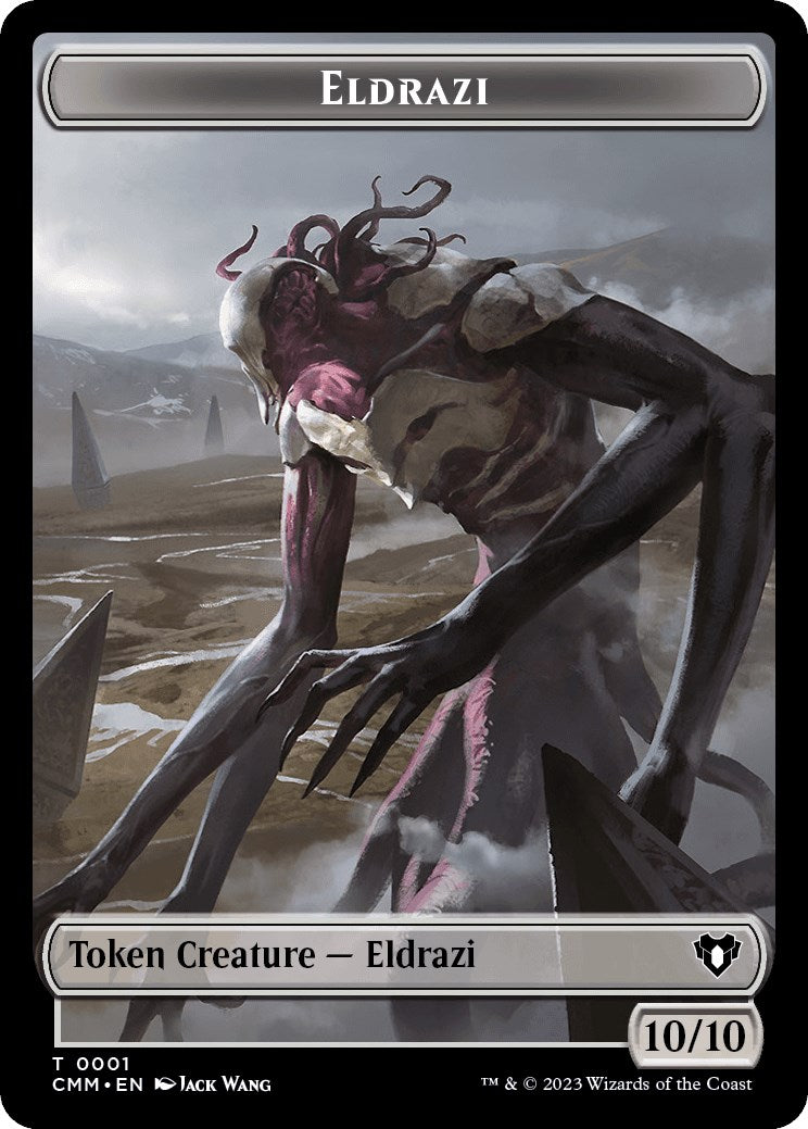 Eldrazi // Dragon (0020) Double-Sided Token [Commander Masters Tokens] - The Mythic Store | 24h Order Processing