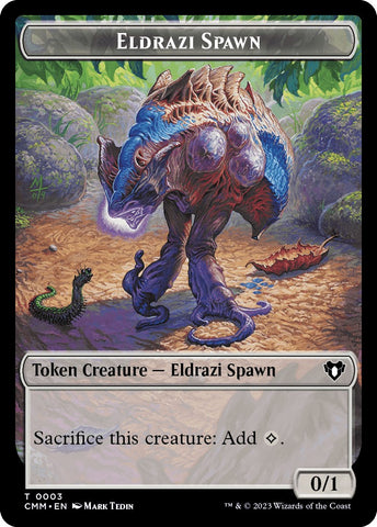 Eldrazi Spawn // Phyrexian Germ Double-Sided Token [Commander Masters Tokens] - The Mythic Store | 24h Order Processing