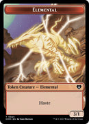 Elemental (0025) // Cat (0005) Double-Sided Token [Commander Masters Tokens] - The Mythic Store | 24h Order Processing