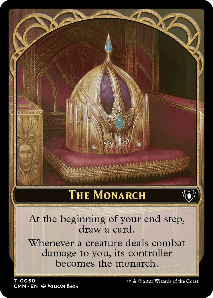 The Monarch // Rat Double-Sided Token [Commander Masters Tokens] - The Mythic Store | 24h Order Processing