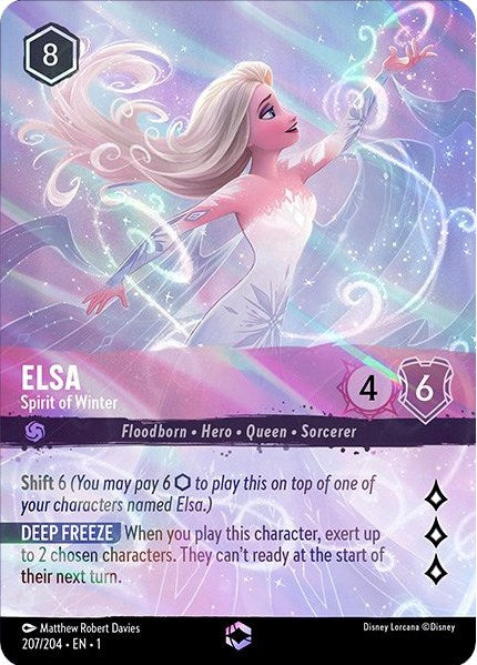 Elsa - Spirit of Winter (Enchanted) (207/204) [The First Chapter] - The Mythic Store | 24h Order Processing