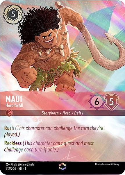 Maui - Hero to All (Enchanted) (212/204) [The First Chapter] - The Mythic Store | 24h Order Processing