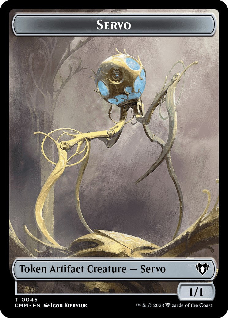 Servo // Kor Soldier Double-Sided Token [Commander Masters Tokens] - The Mythic Store | 24h Order Processing