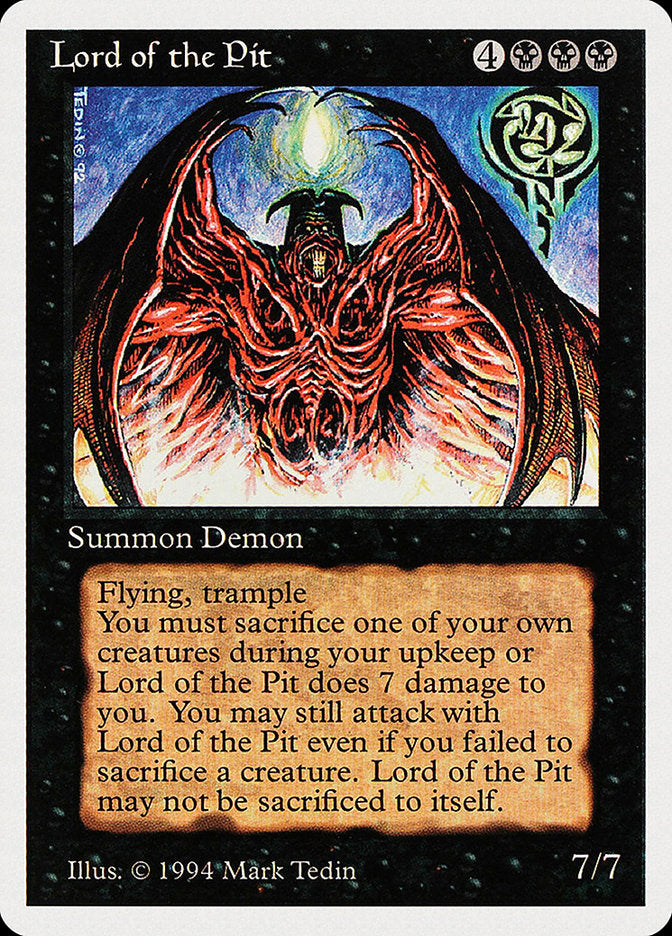 Lord of the Pit [Summer Magic / Edgar] - The Mythic Store | 24h Order Processing