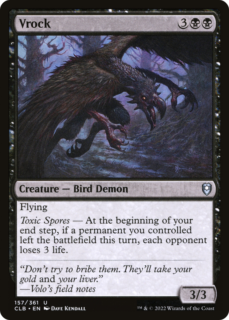 Vrock [Commander Legends: Battle for Baldur's Gate] - The Mythic Store | 24h Order Processing