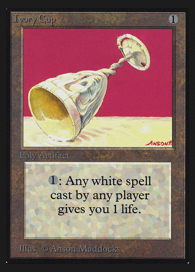 Ivory Cup [International Collectors' Edition] - The Mythic Store | 24h Order Processing